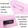 Money Box with Key -Money Tin with Lock - Lockable Cash Box with Coin Tray for Supermarket Petty Cash Coins Notes Holiday gift