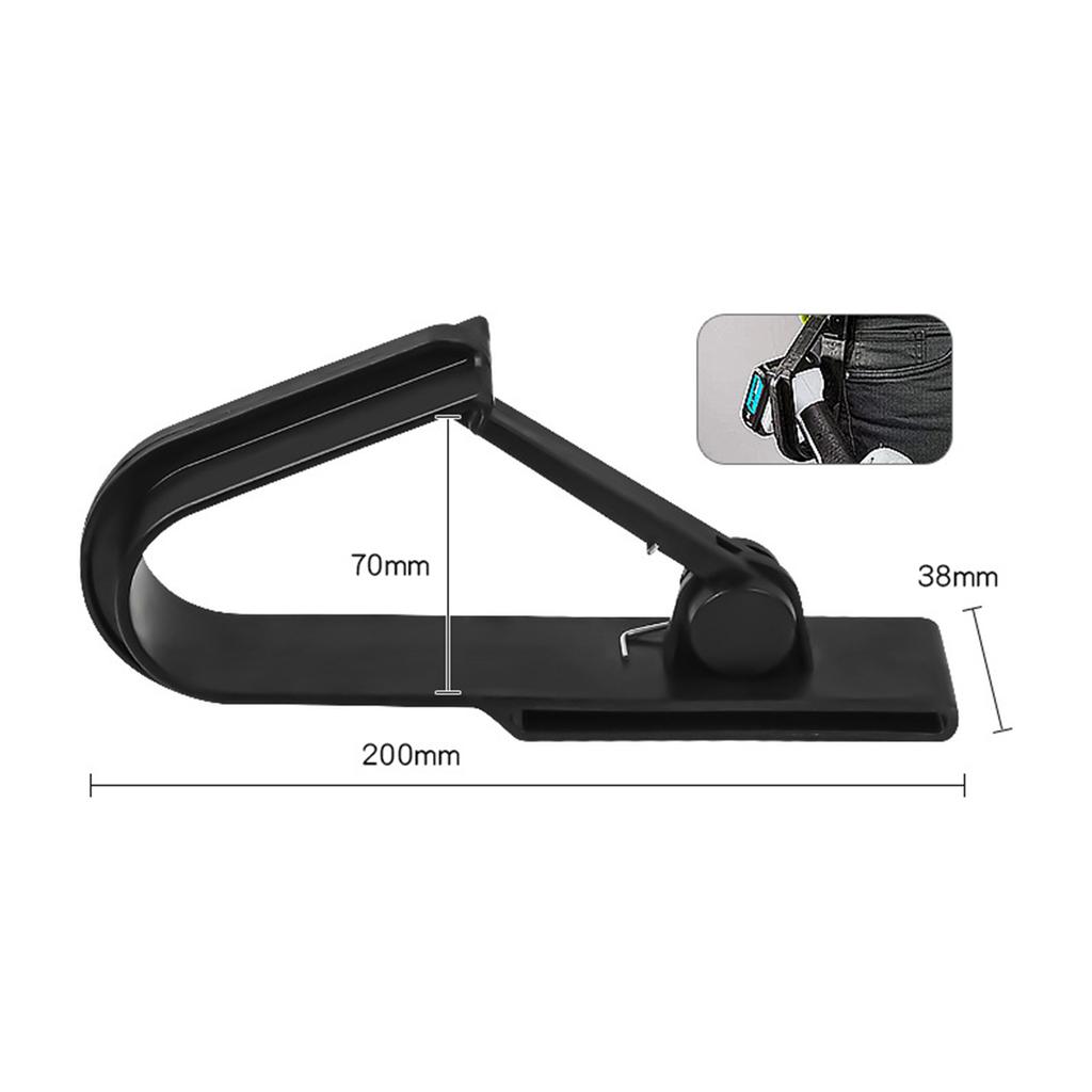 Multifunctional Electric Wrench Belt Clip Hook Tool Hanger Impact Driver Belt Clip Wrench Metal Clip Hook Hanger Tool