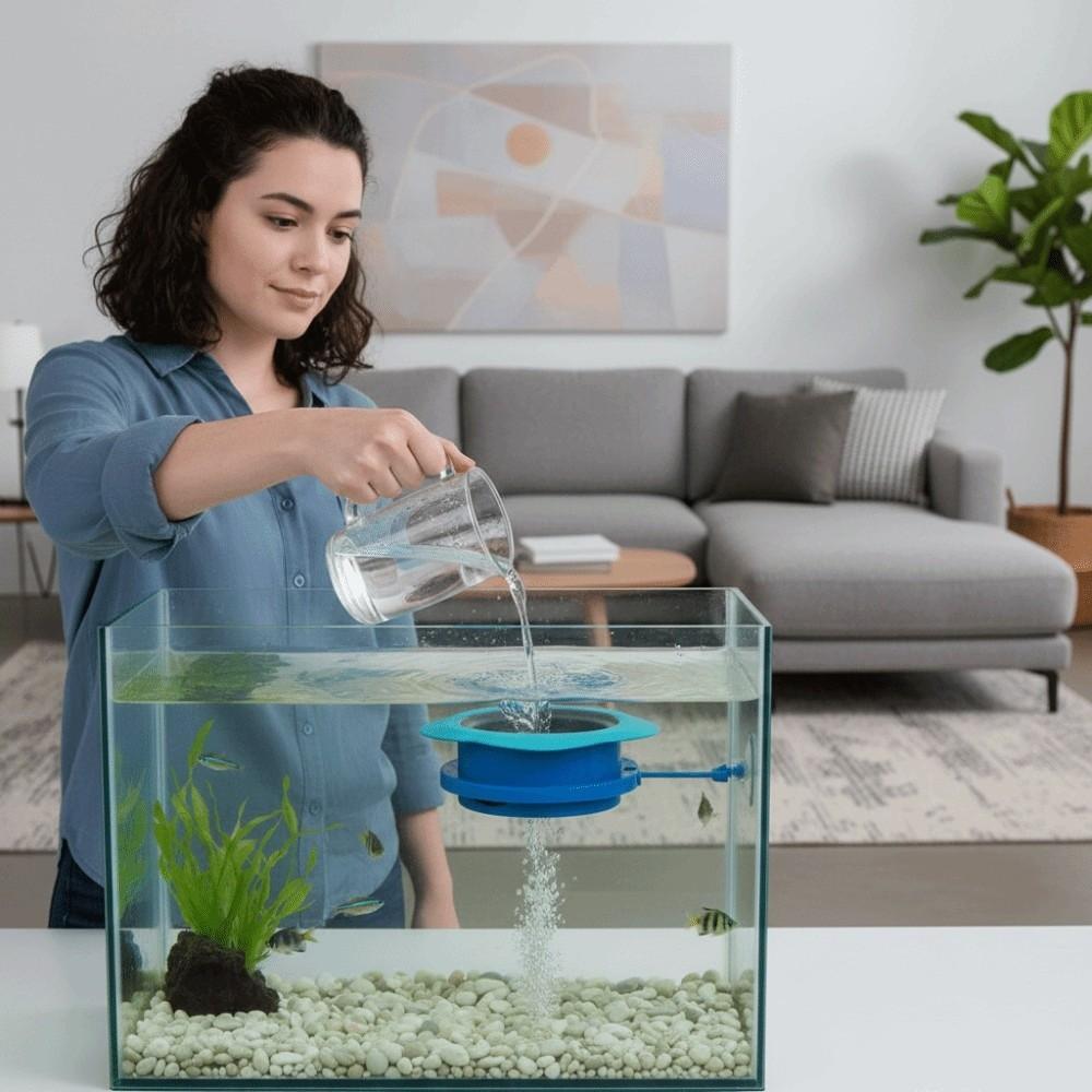 Anti-splash Aquarium Diffuser Adjustable Flow Fish Tank Accessory Aquarium Water Filling