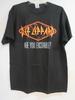 DEF LEPPARD OFFIZIELLES MERCH EXCITABLE BAND KONZERT MUSIK Großes Unisex-T-Shirt