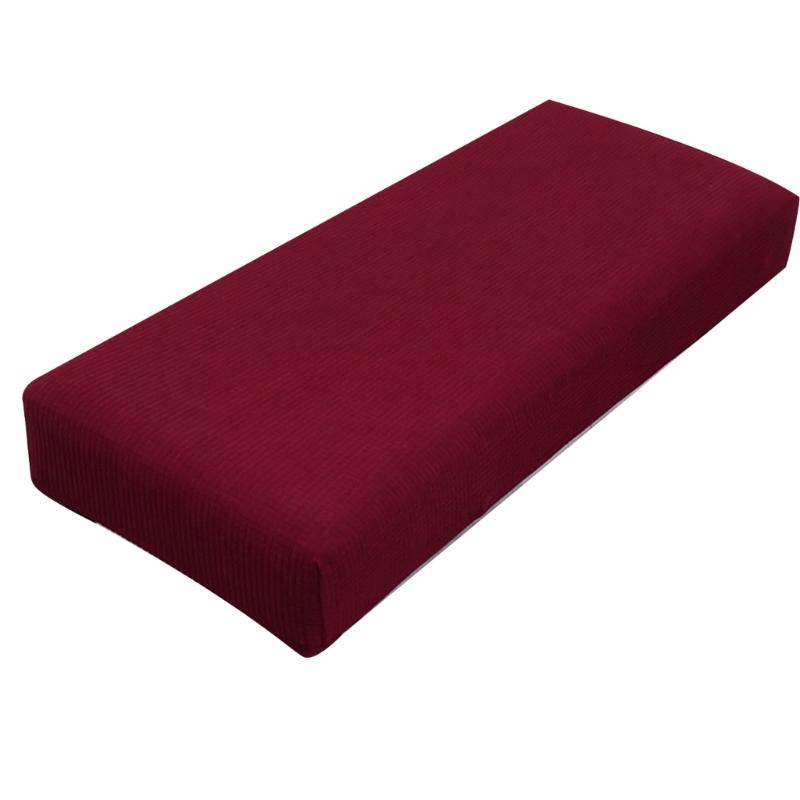 Elastic Slipcover For Long Benches High Stretch Fabric Long Benches Cover Easy Installation Machine Washable Home Use