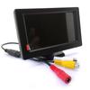 4.3 Inch HD Rearview Mirror Screen Button Control 2 Way AV Input LCD Display