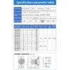 Electromagnetic Diaphragm Metering Pump Water Treatment Liquid Micro-acid Chemical Chlorine Metering Dosing Pump 1-20L/H