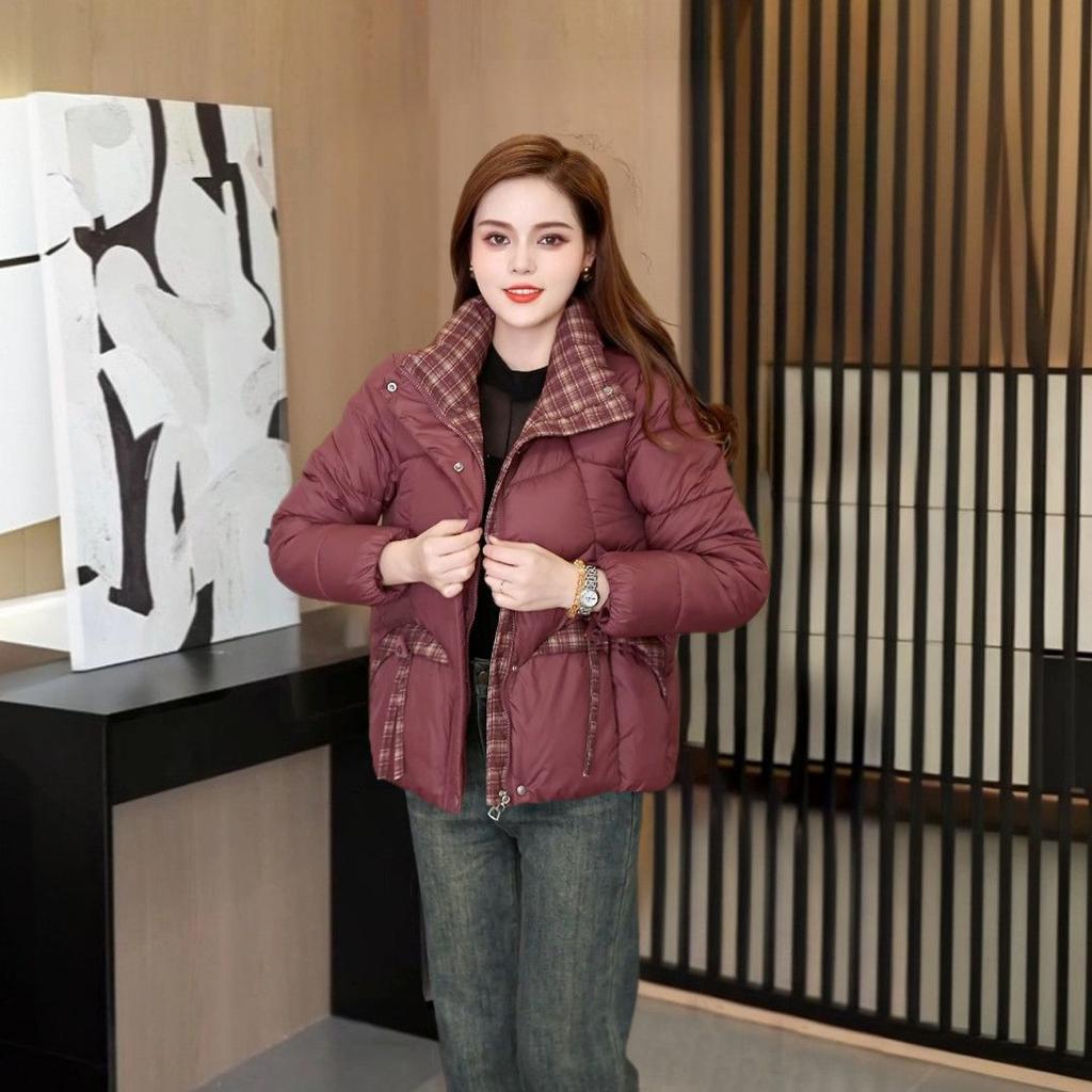 Fashion Short Cotton-padded Coat Ladies Winter  New Thick Down Jacket Women Parkas Casual Outcoat Western Style Overcoat Top