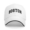 Boston Black Baseball Cap  Couple Women Print Trucker Hat Summer Trendy Hunting Camping Dropshipping Snapback Cap