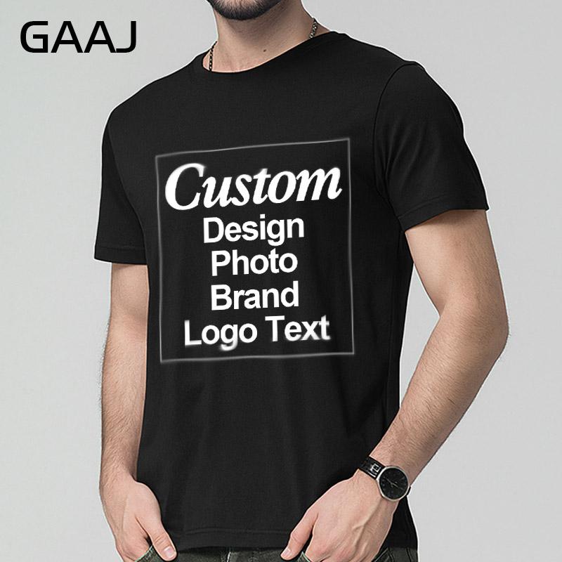 Custom T shirt 100 Cotton Customized Printing Design Photo Logo Text Tops Quality Tshirts Men Women Unisex Tee 180gsm 53 oz