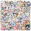 50PCS Transparent "Dimming Lights" Sticker Pack - Waterproof PET for Scrapbooking, Guitar Decor RecordingYourLife Store