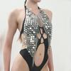 's's' Chain Harness Waist Jewelry 's's's Halter Backless Tank Body Festival Costume Beach Dancer