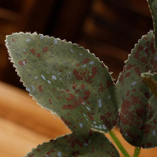 Artificial Roses Bunch Reusable Fake Flowers Maintenance-Free Faux Rose Bundle for Table