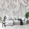 3d Wallpaper Nordic Minimalist Luxury Feather Mural Tv Bedroom Background Wall Mural Hotel Coffee Shop Decoration