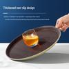 LISM Durable Rectangular Plastic Serving Tray