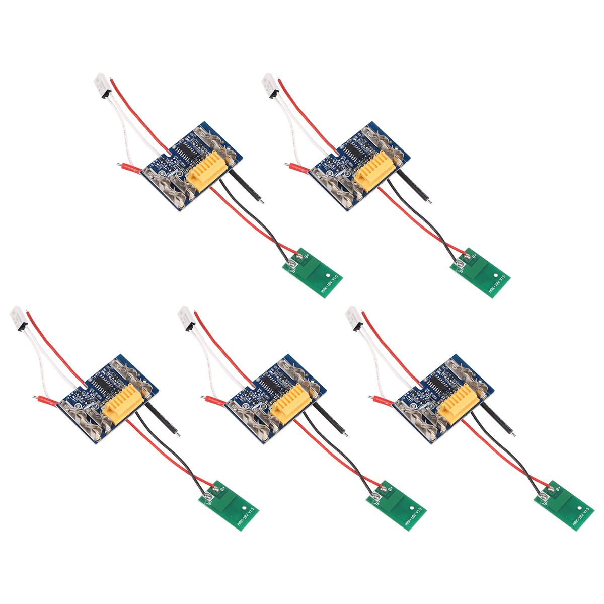 

5Pcs Li-Ion Battery PCB Charging Protection Circuit Board for Makita 18V 1.5Ah 3Ah 6Ah 9Ah BL1415 BL1430 BL1460 BL1490 China Mainland