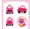 Pinkfong Babyshark Mini Metal Car Pinkfong Daddy Mommy Baby William