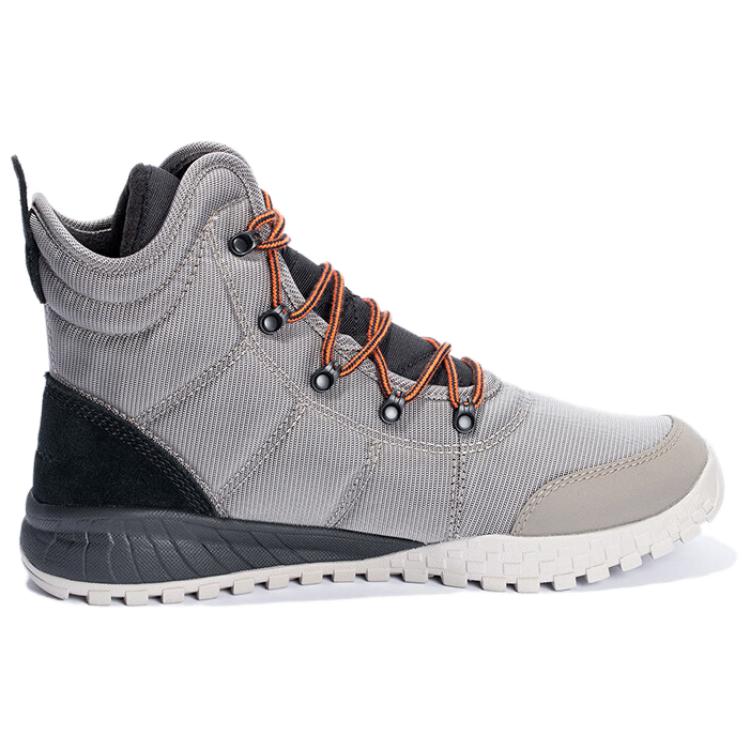 Columbia Fairbanks Outdoor Comfortable Versatile Mid-Calf Snow Boots Men boots Gray BM1898-005