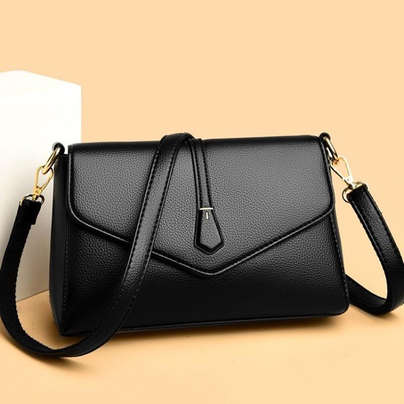 High Quality Soft PU Leather Women's Crossbody Bag, Fashionable Women's Shoulder Bag, Suitable for Daily Use, Shopping, Commuting