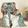 Hot Game Zhe zhi Wuthering Waves Blanket For Soft Throw Blanket for Picnic Bed Sofa Home Bedroom Cozy Warm Comfortable