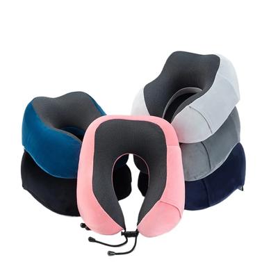 Memory Foam U-Shaped Pillow, Essential for Travel and Storage, a Great Gift for Neck and Cervical Spine Care
