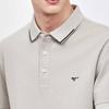 SEPTWOLVES Men's Silk Blend Short Sleeve Polo Shirt