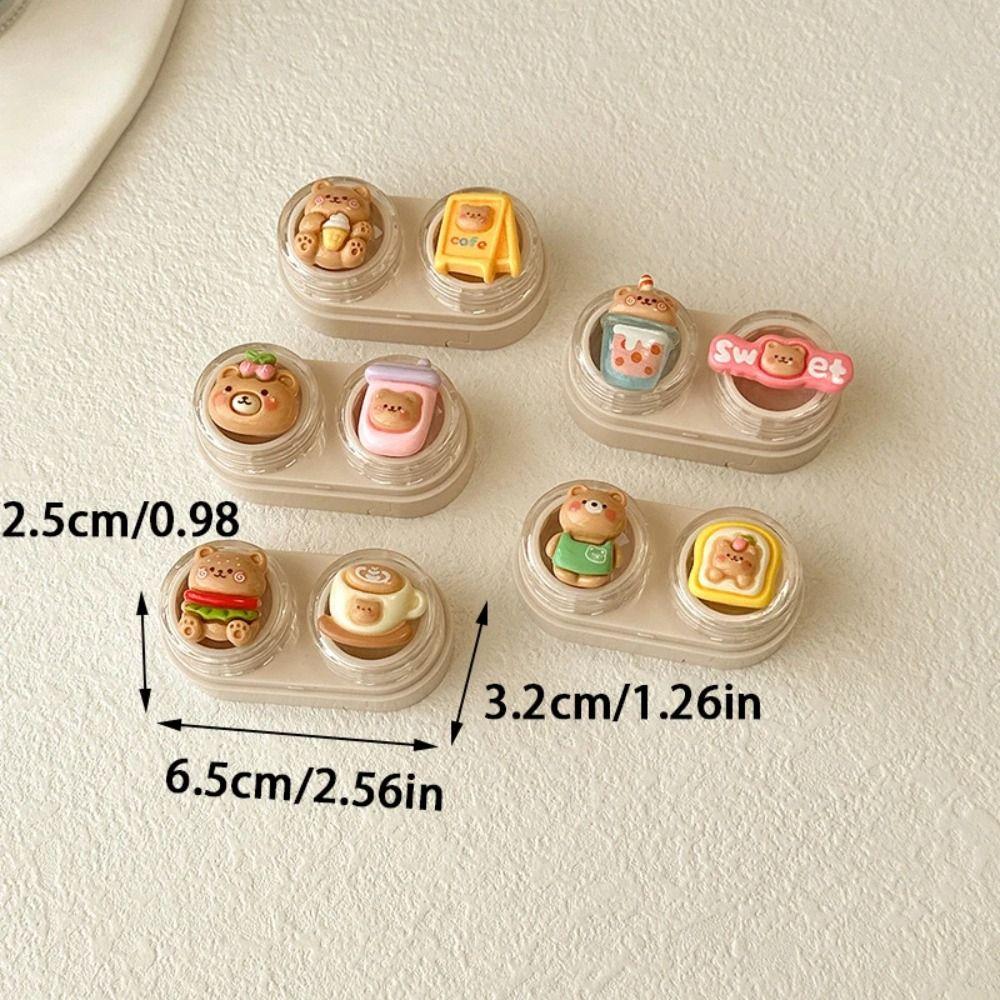 Mini Contact Lens Storage Box Animal Lens Nursing Tool Fashion Contact Lens Case