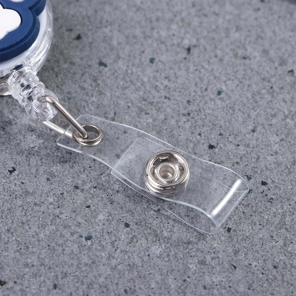 Holder Clip Nurse Doctors Retractable Badge Holder Cartoon Cat Paw Name Card Holder ID Card Holder