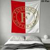 Feyenoord Wandkleed Esthetisch Wandkleed Bedrukt Stof Deken Decoratieve Wandkleden voor Slaapkamer Woonkamer Huisdecoratie