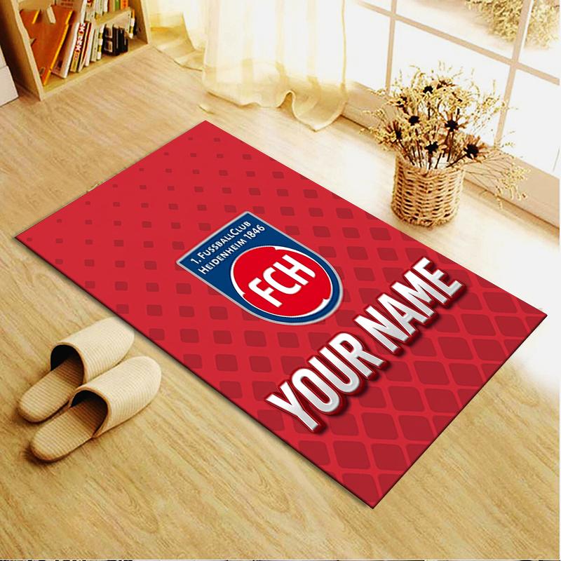 Custom Name Fc Heidenheim Carpet Rug For Living Room Bedroom Home Sofa Decorationkids Play Nonslip Floor Mat
