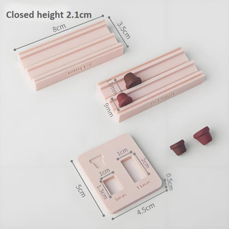 Weiche Keramik Polymer Clay Blumentopf Perlenroller DIY Blumentopf Tonform Tonperlenherstellung für Ohrringe Anhänger Schmuckherstellung