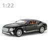 1:22 Bentley Continental GT Alloy Luxy Car Model Diecast Metal Toy Vehicles Car Model Collection Kids Gift