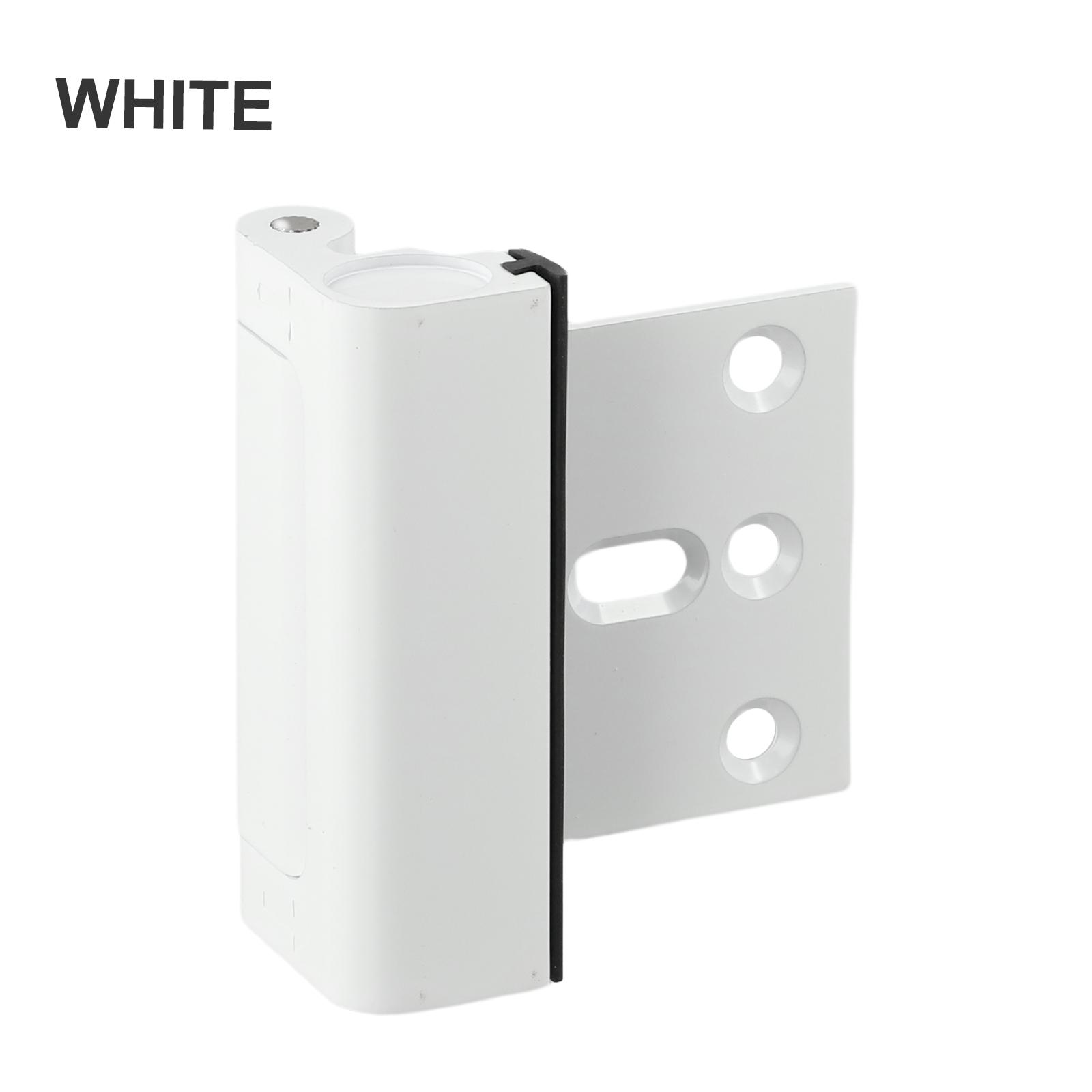 Home Security Lock High Security Lock Home Use Apartment Security 800 Lbs Force Resistance Aluminum Material Easy Installation белый