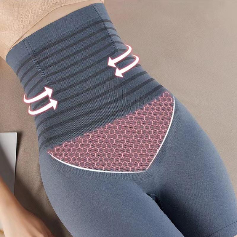 Women's Autumn Winter Abdomen Suppressing Butt Lifting Control Panties High Waist Boxer Shapewear