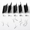 Yelix Y Eyelashes Extension 7-17mm Soft Brazilian Cilia and LU Curl Two Tip Volume Fan Lash Extension Supplies Faux Cils YY Lash