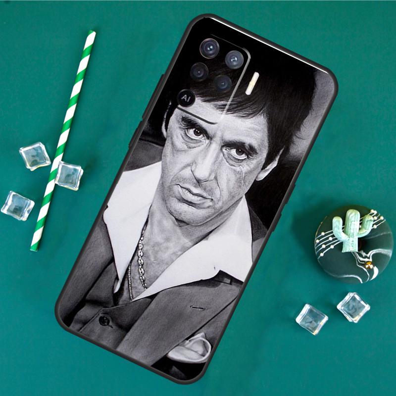 Tony Montana Scarface Al Pacino Case For Oppo A80 A40 A60 A16 A76 A96 A91 A15 A17 A74 A94 A54 A57S A18 A38 A58 A78 A98 Cover