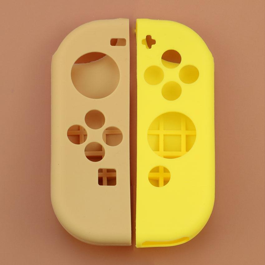 JCD 1Set Links Rechts Weiches Silikon Gummi Griff Gel Schutz L R Controller Gamepad Hülle Case Abdeckung Für Switch Joy-Con Joycon NS