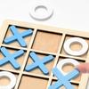 1Pc Xo Tic Tac Toe Children Board Game Parent-Child Interactive Logic Thinking Fun Game Children Puzzle Toys Gaming Gift
