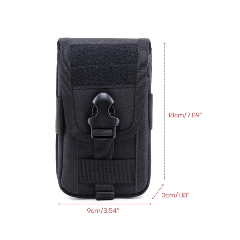 Tactically Pouch Phone Belt Holsters Smartphone Holder Utility Waist Pack Tool Organizer for Sports Hiking Camping