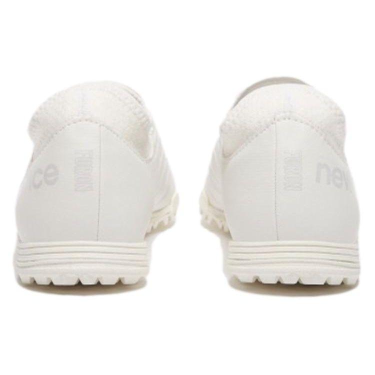 New Balance Furon V7 Round Toe Low Top TF (Rubber Studs) Firm Ground Artificial Grass Soccer Shoes Men Soccer Shoes White SF3TWW7