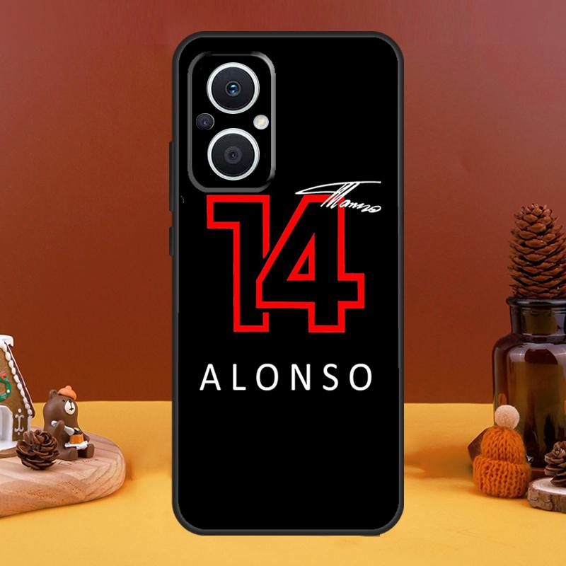 Étui de course Fernando Alonso Pour OPPO Reno 10 Pro 11 F 4 6 7 8 5 Lite 4Z 5Z 8T OPPO Find X6 Pro X5 X2 X3 Lite Coque