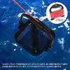 DRESS Fishing Water Bucket, Clear White, Includes 7m Rope & Holder, Mesh Lid, Zipper Closure, EVA, Multi-Purpose Bucket, Transparent Fishing Tackle