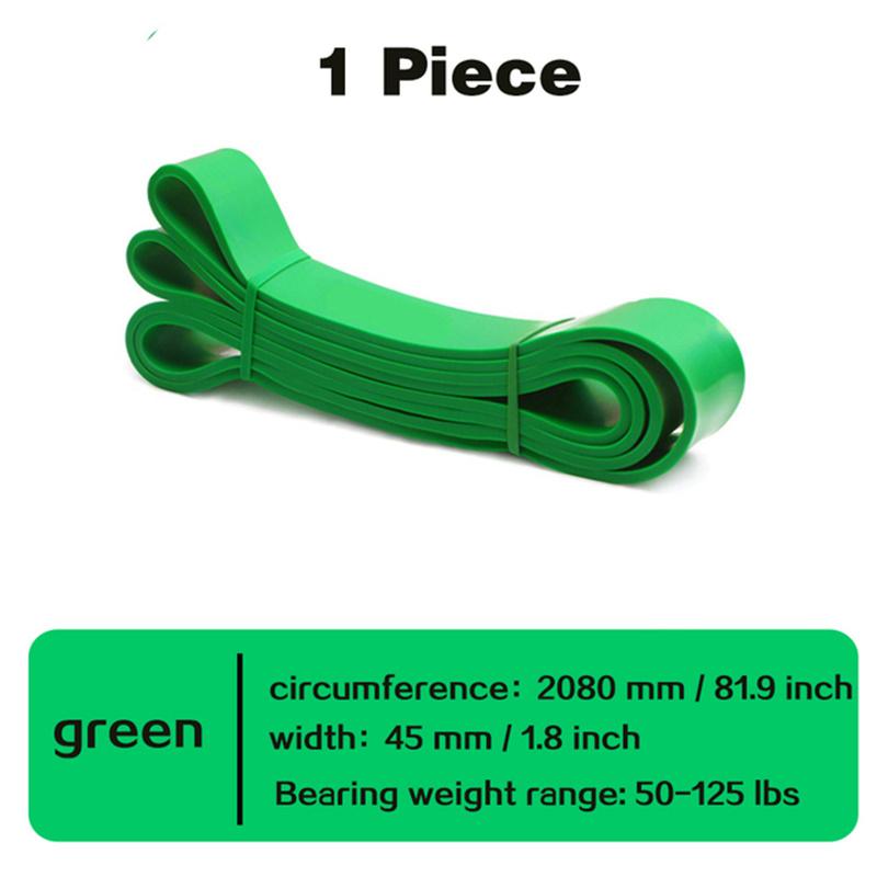 Ensembles de bandes de résistance en caoutchouc naturel de 208cm, bandes élastiques de Yoga/Fitness, équipement de Fitness Pilates, extenseur d'entraînement unisexe