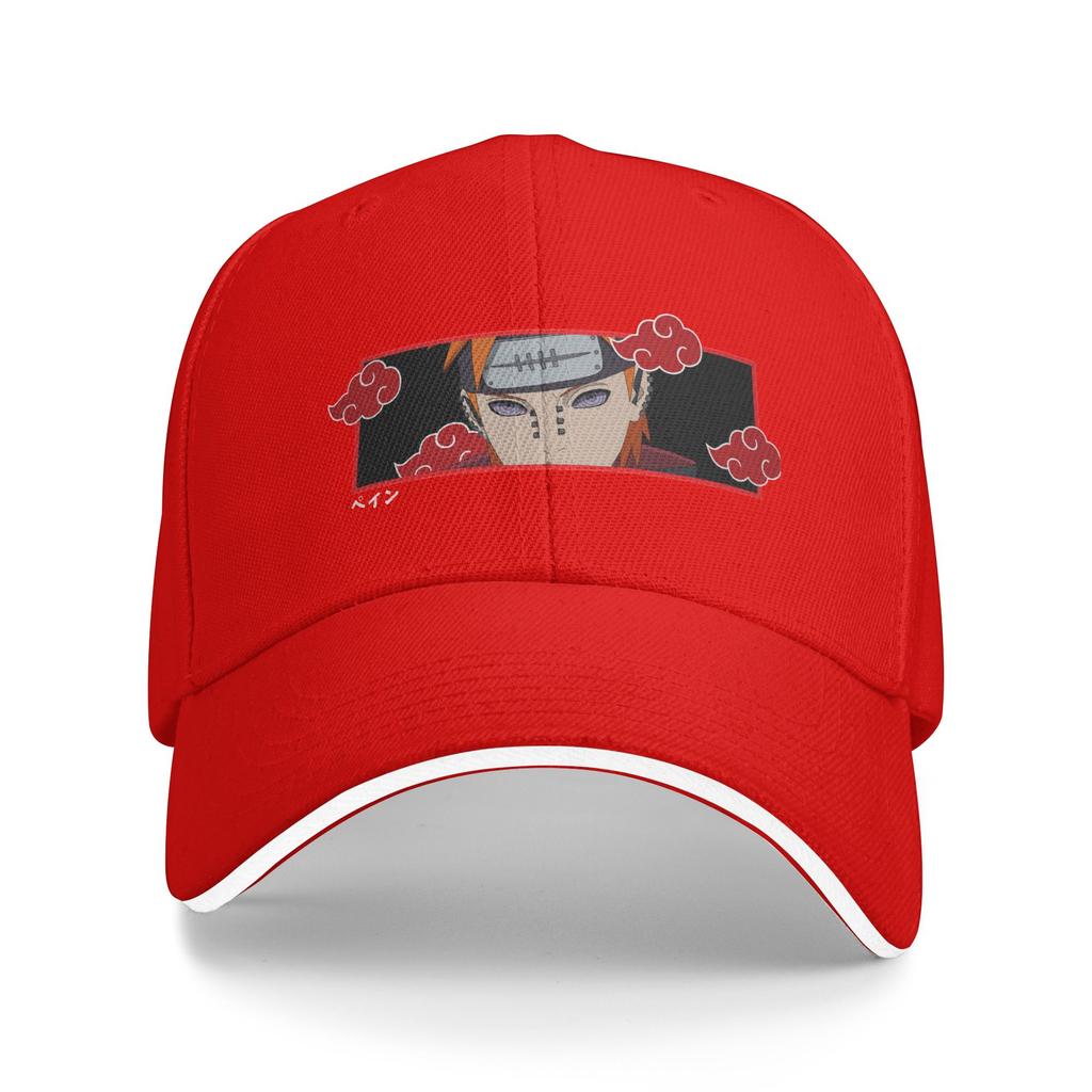 Baseball Cap Pain Nagato Merchandise Unisex Women Baseball Caps Anime Naruto Unique Design Hats Cap Formal Travel Gift Snapback Hat