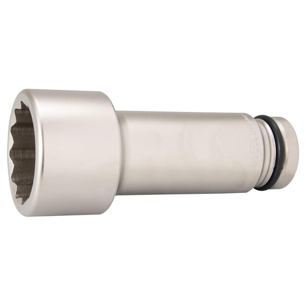 TONE Anchor Bolt 60mm Width 8AD-60L200 12-Point Socket, 25.4mm (1") Drive,
