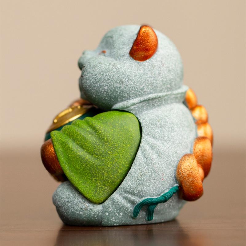 Sandstone Lucky Cat  sculptures and figurines Chinese characteristic ornaments Home, Room Office Car Wealth Luck Feng Shui Decor