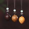 Strawberry Sandalwood Key Chain Chinese Style Lucky Cat Pendant Lucky Key Chain Strap  Men