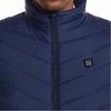Männer Elektrische Weste Beheizte Jacke USB Winter Körper Wärmer Wasserdicht Gilet Mantel