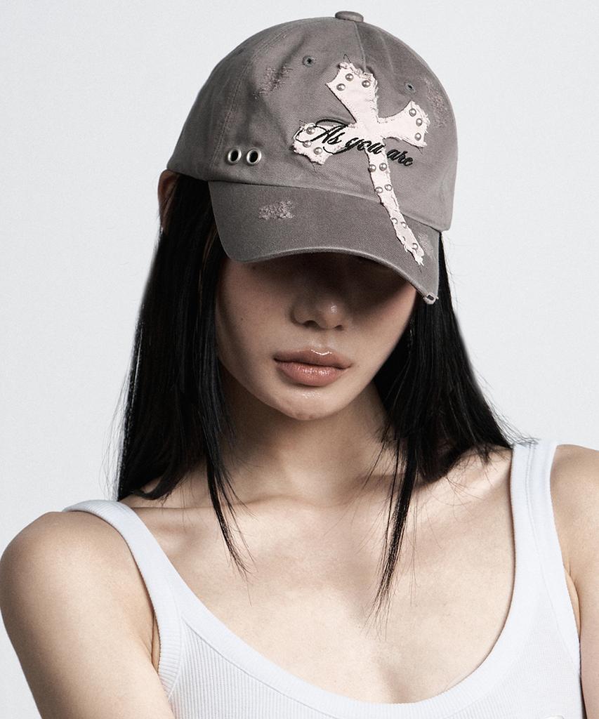 Aejeuyua Vintage Crossbody Ball Cap Gray