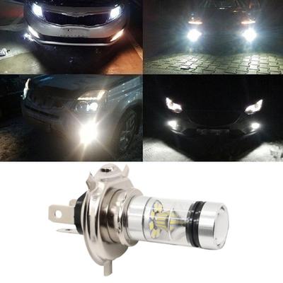 2PCs 1800lm 6000K Car H4 9003 Cob Led Conversion Headlamp High Beam / Low Beam Bulb