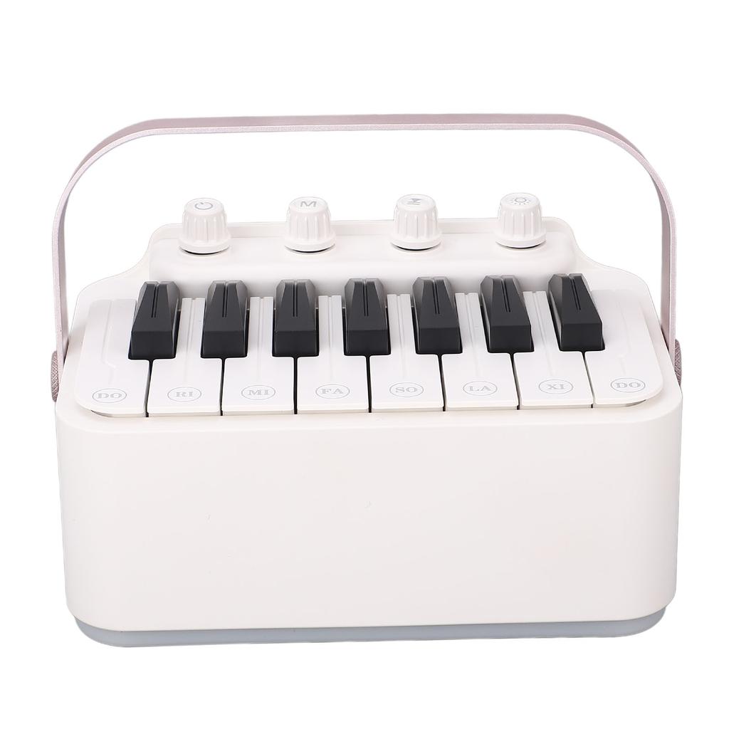 Electronic Piano Drum Rechargeable Portable BT Speaker with RGB Ambient Light Musical Instrument