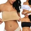 Stroppeløs BH Bandeau Tube Avtagbar polstret topp Stretchy Sømløs Bandeau BH
