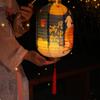 Traditional Festival Mid Autumn Lantern Luminous Paper Lantern Chinese Handheld Lantern  New Year