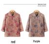 Summer Printed Cardigan & Shirt Set for Middle-Aged and Elderly Women